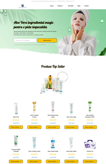 template website beauty